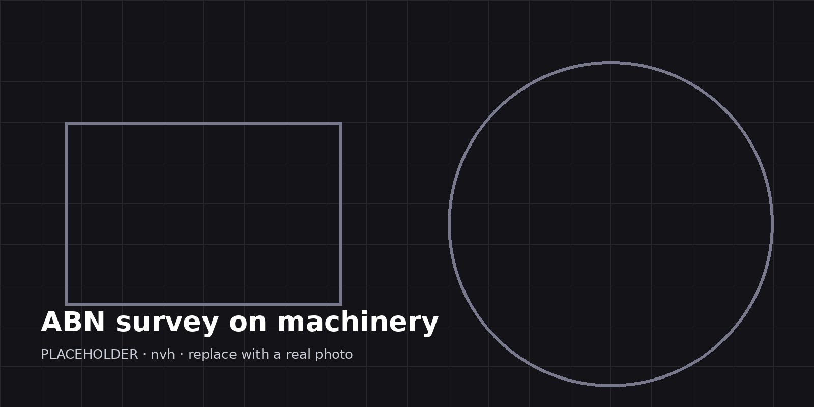 ABN survey on machinery (placeholder)